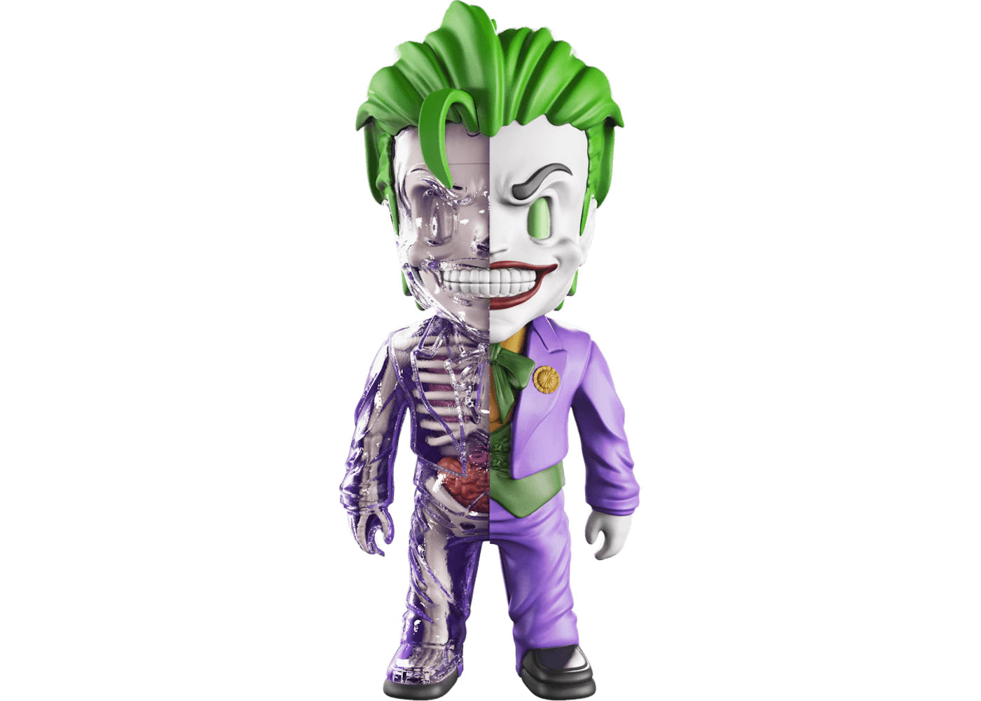 DC Comics Mighty Jaxx 4D XXRAY Joker Figure
