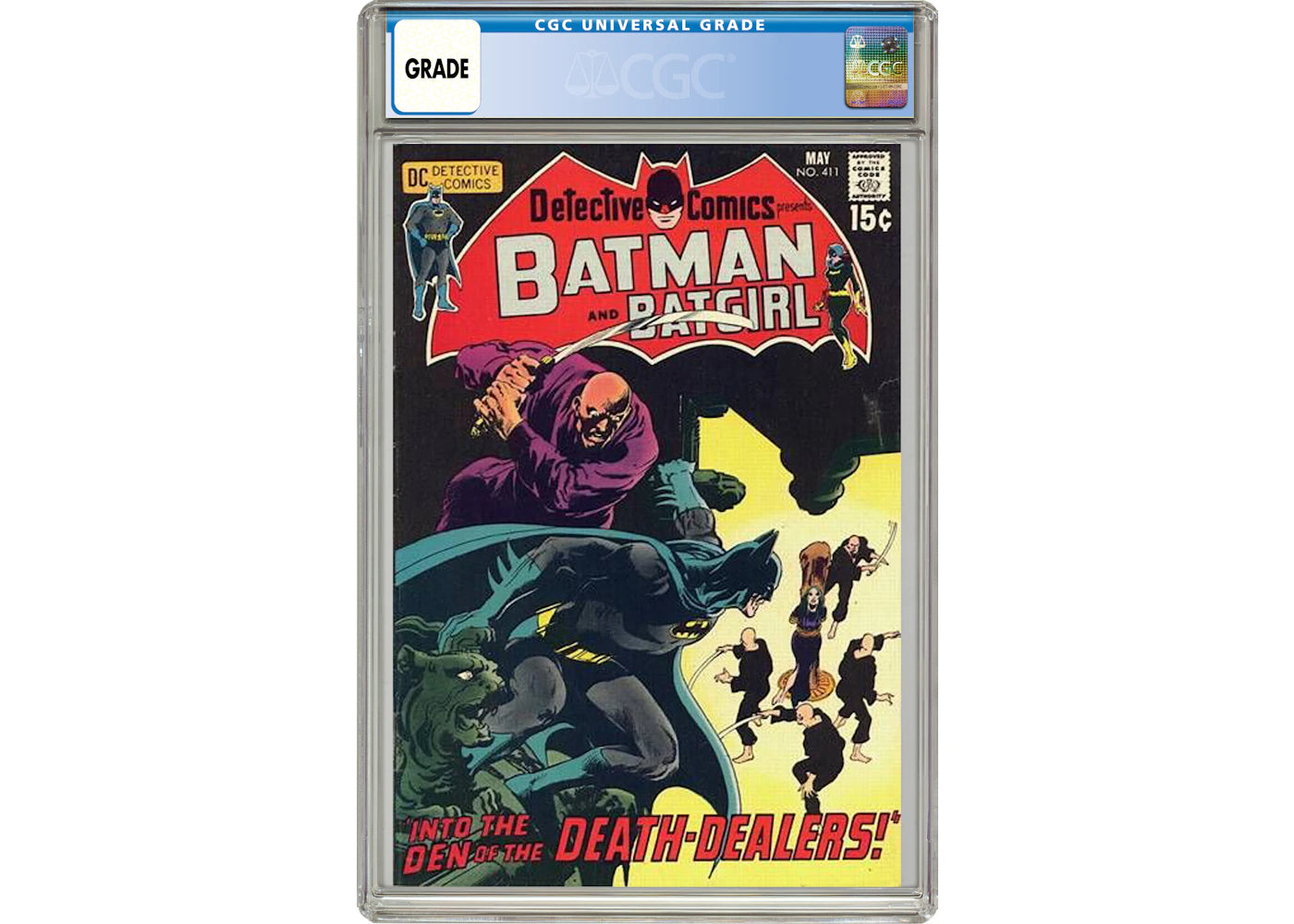DC Detective Comics #411 (1st App. of Talia al Ghul) Comic Book CGC Graded