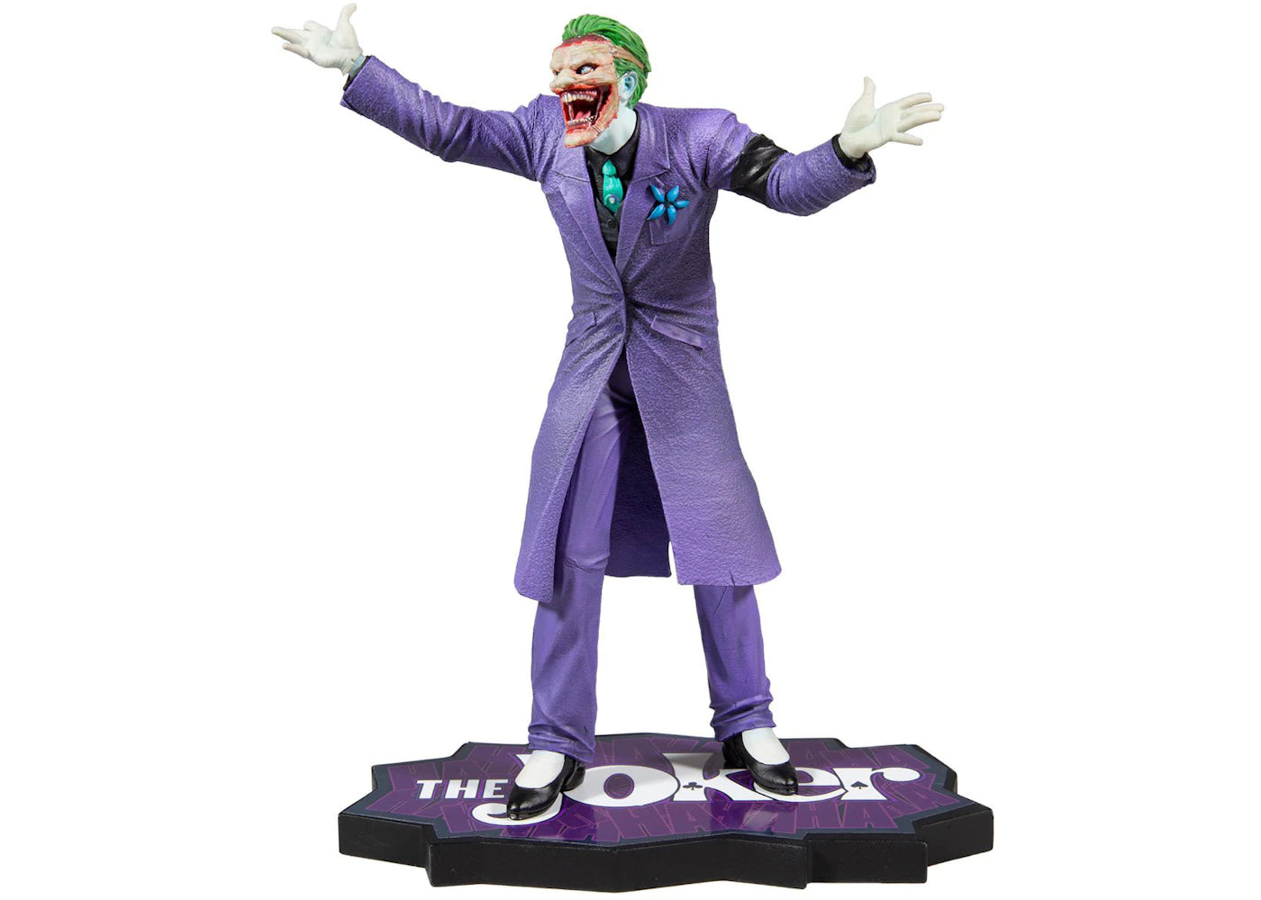 DC Direct The Joker Purple Craze 1/10 Scale Figure Purple