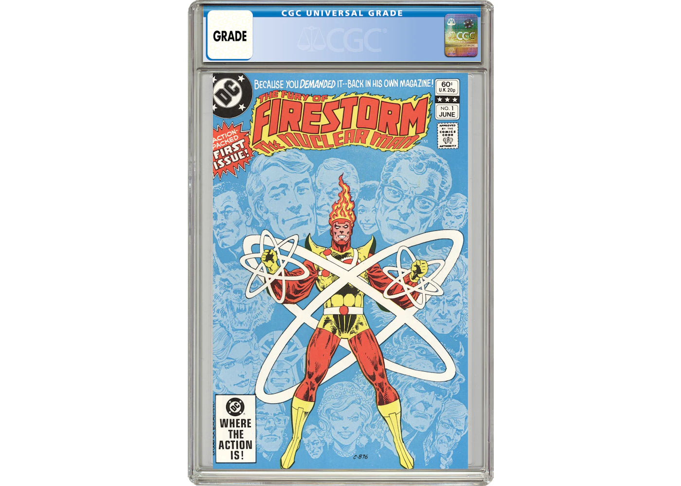 DC Firestorm (1982 2nd Series) #1 Comic Book CGC Graded