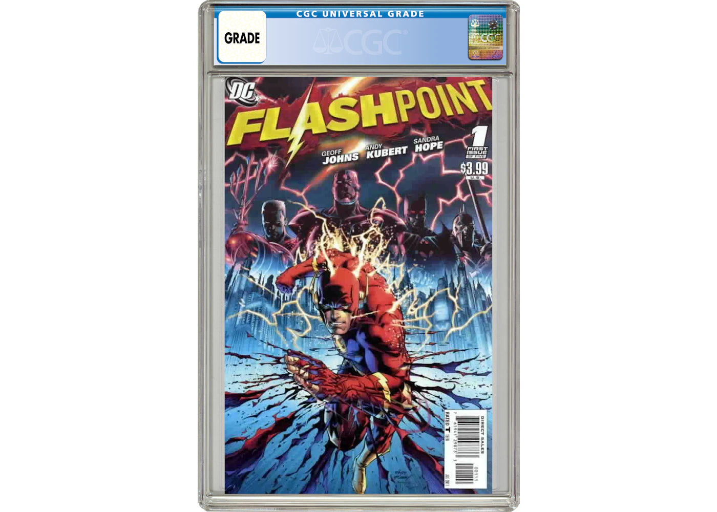 DC Flashpoint (2011 DC) #1A Comic Book CGC Graded