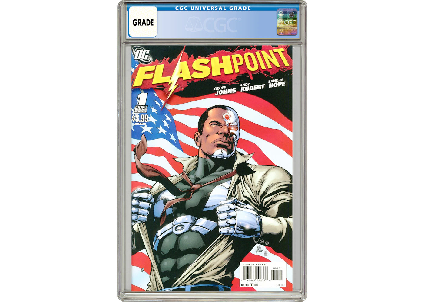 DC Flashpoint (2011 DC) #1E Comic Book CGC Graded