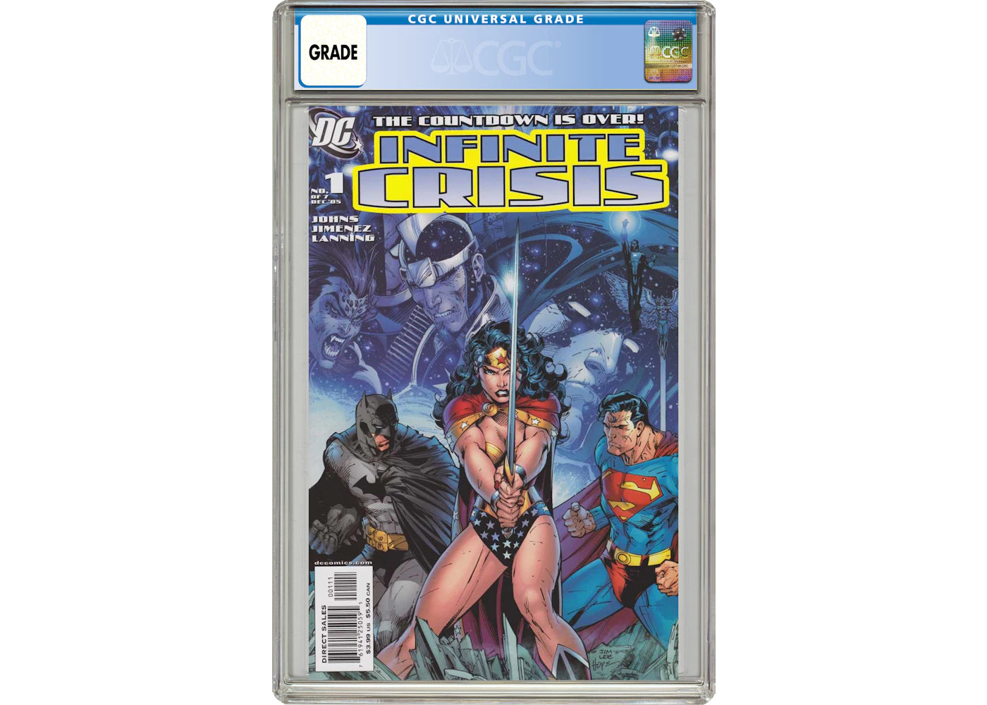DC Infinite Crisis #1 Comic Book CGC Graded
