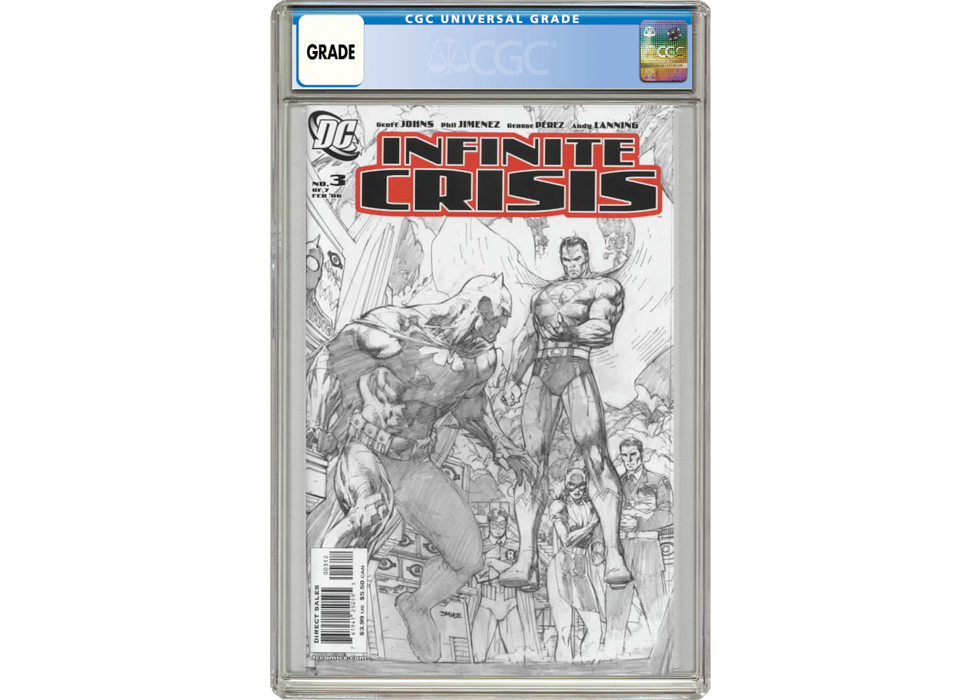 DC Infinite Crisis (2005) #3C Comic Book CGC Graded