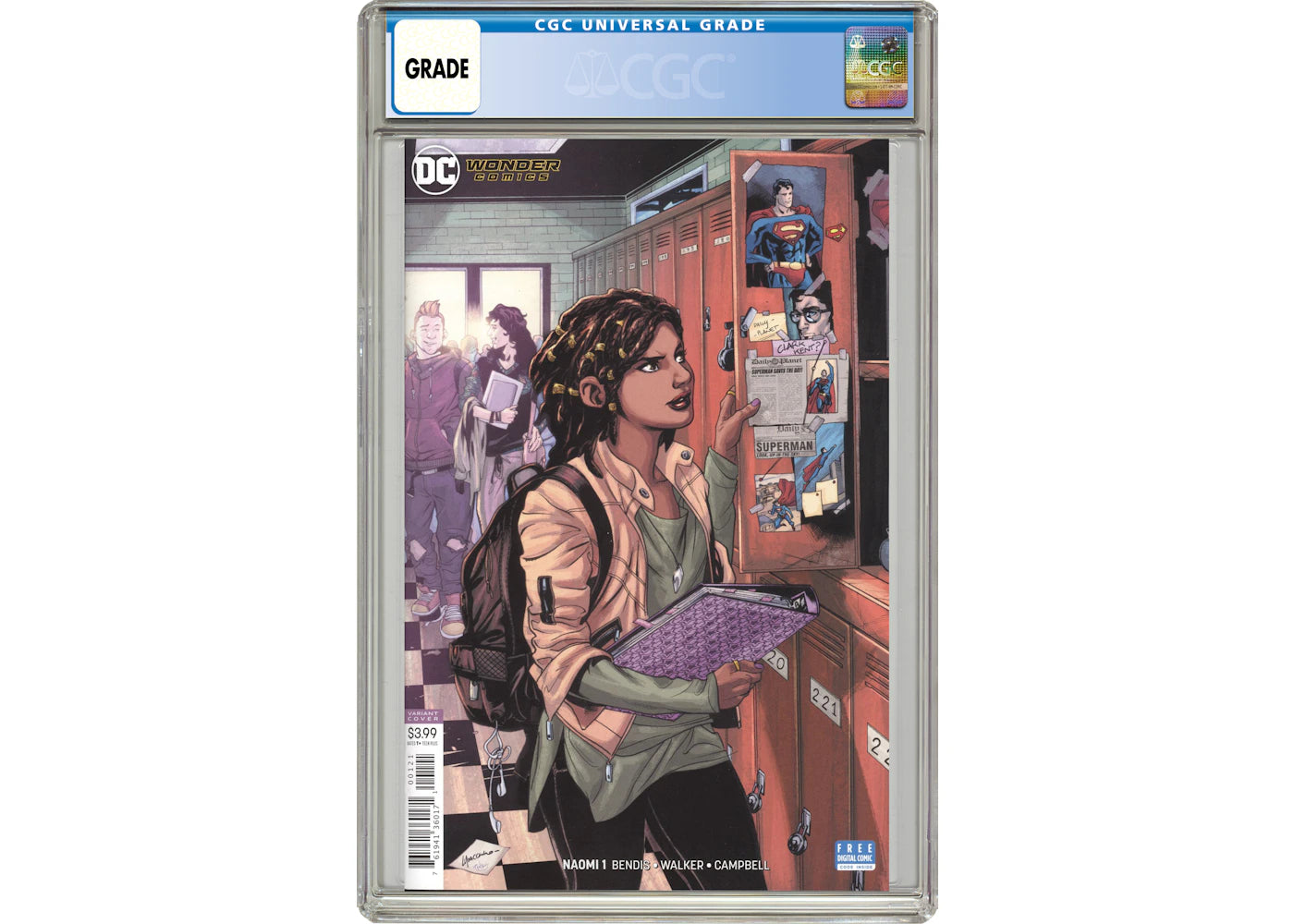 DC Naomi (2018 DC) #1B Comic Book CGC Graded
