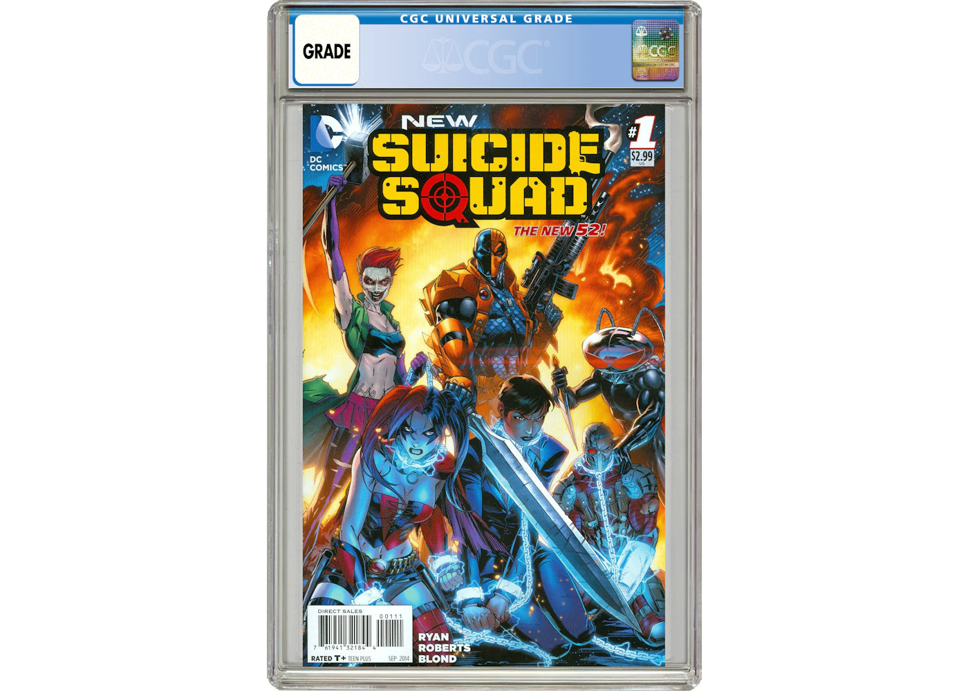 DC New Suicide Squad (2014) #1A Comic Book CGC Graded