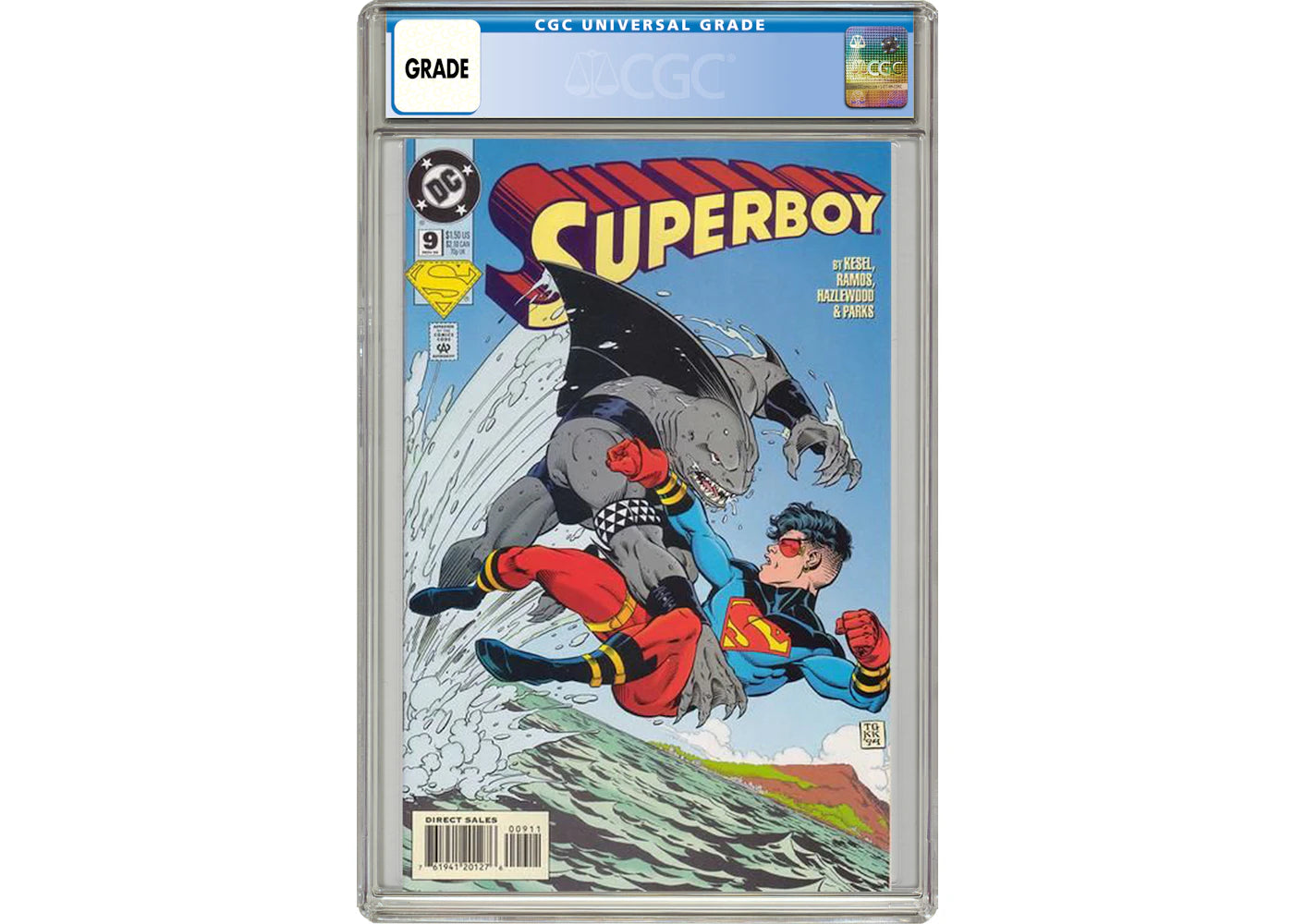 DC Superboy (1994 3rd Series) #9 Comic Book CGC Graded