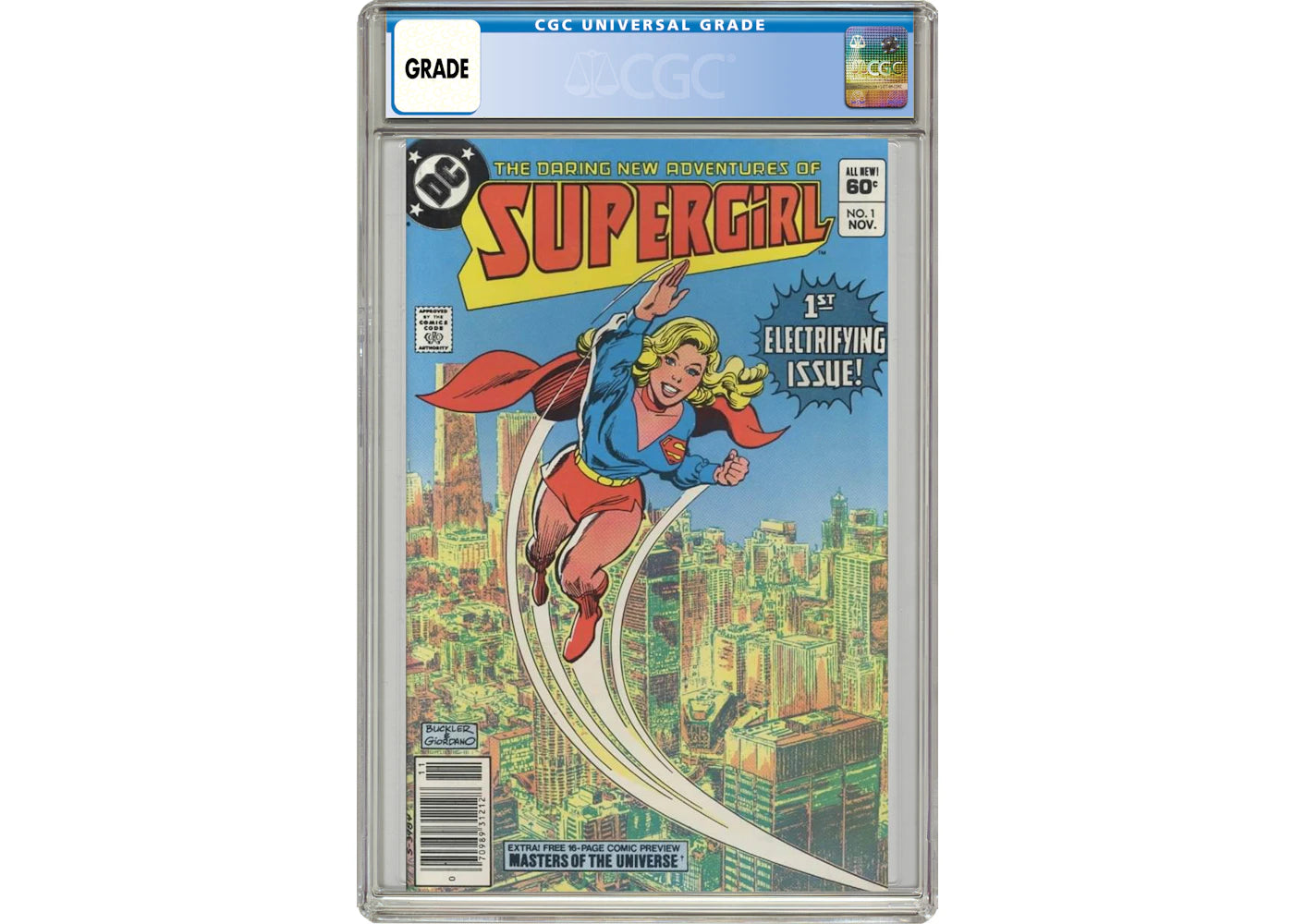 DC Supergirl (1982 2nd Series) #1 Comic Book CGC Graded