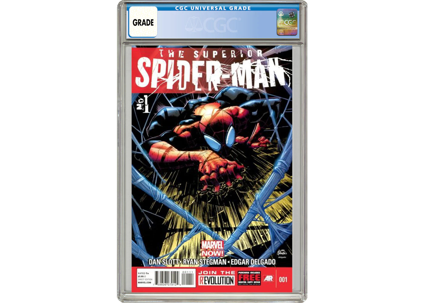 DC Superior Spider-Man #1 Comic Book CGC Graded