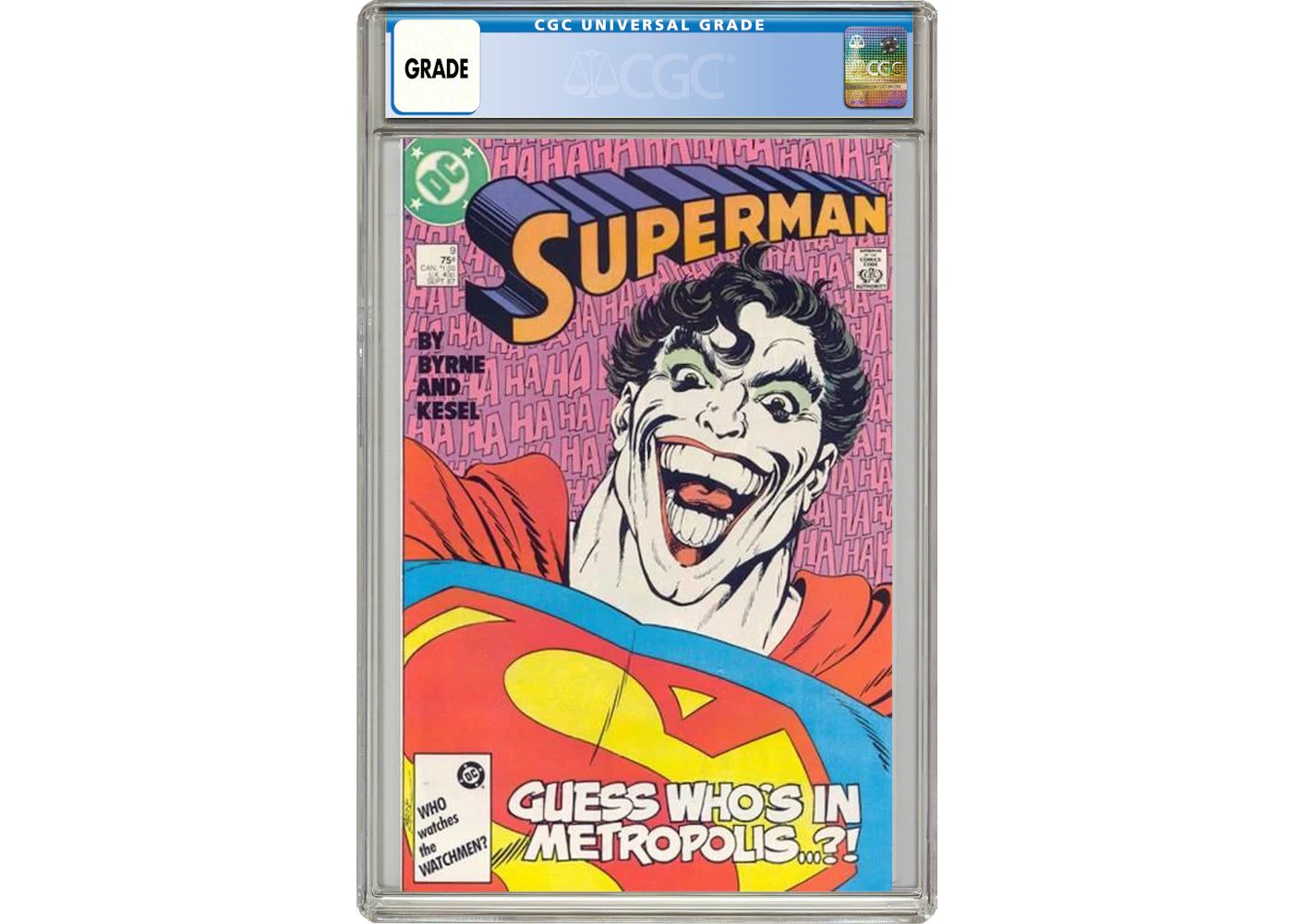 DC Superman (1987 2nd Series) #9 Comic Book CGC Graded