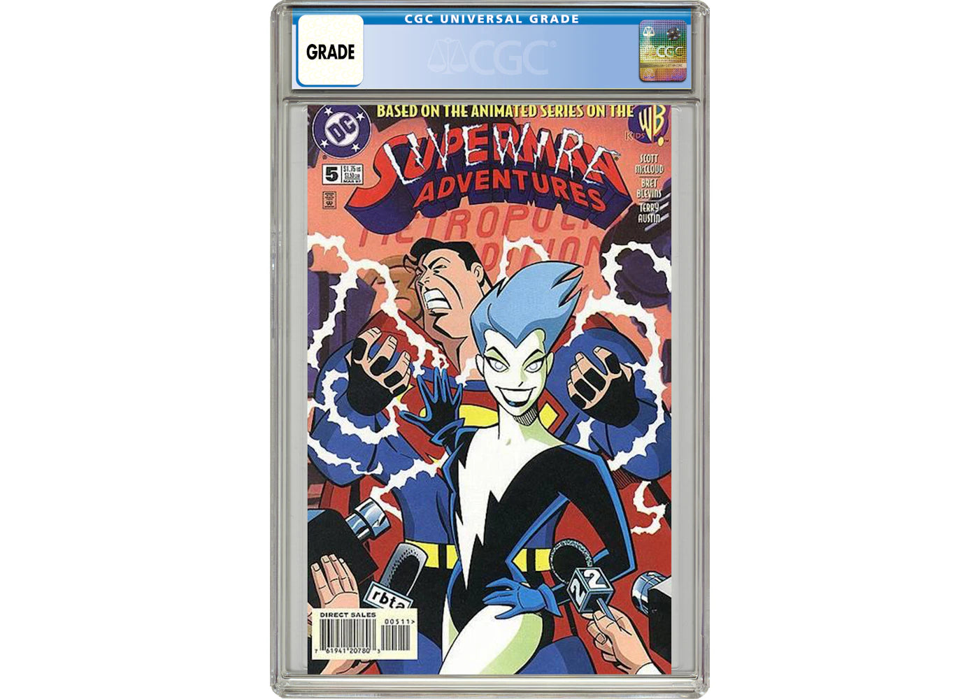 DC Superman Adventures (1996) #5 Comic Book CGC Graded