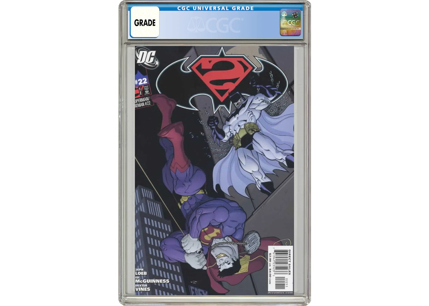 DC Superman Batman (2003) #22 Comic Book CGC Graded