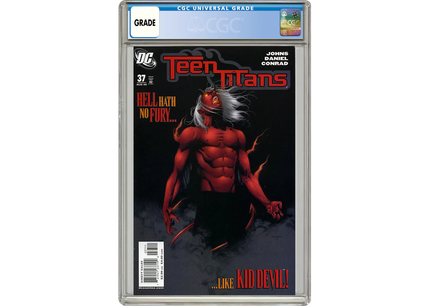 DC Teen Titans (2003 3rd Series DC) #37 Comic Book CGC Graded