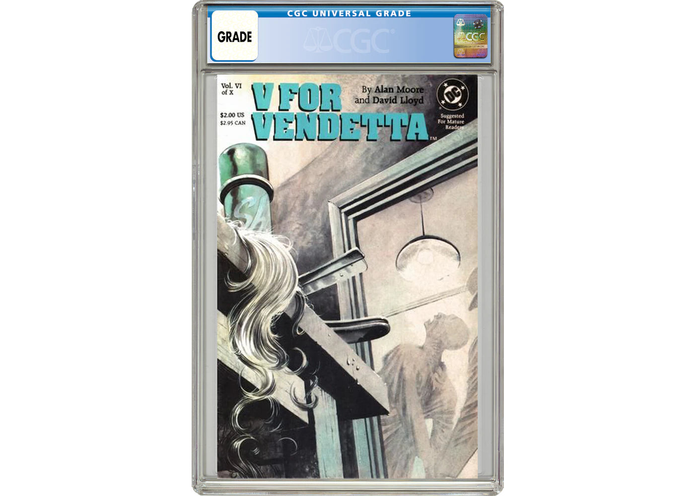 DC V for Vendetta (1988) #6 Comic Book CGC Graded