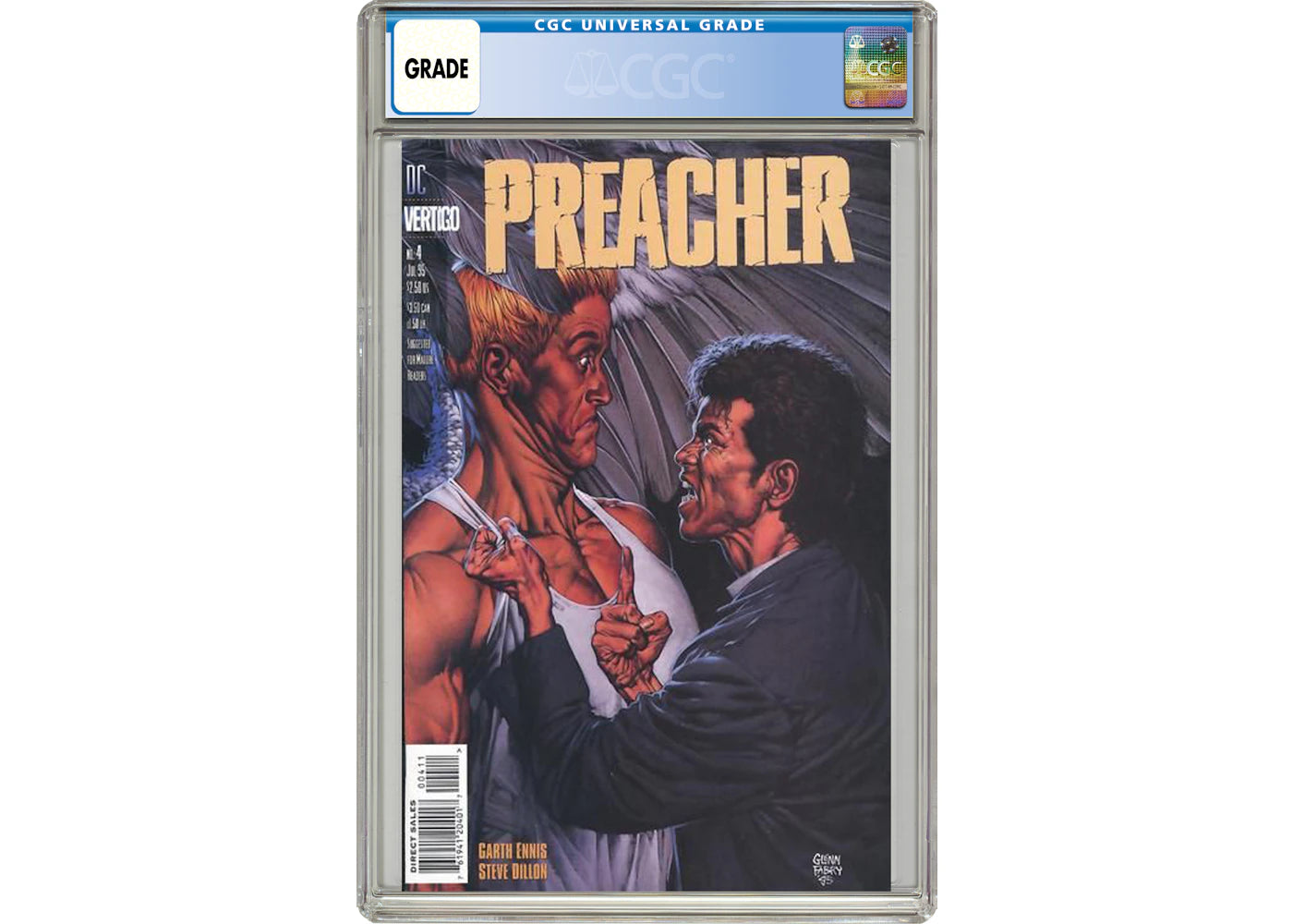 DC Vertigo Preacher (1995) #4 Comic Book CGC Graded