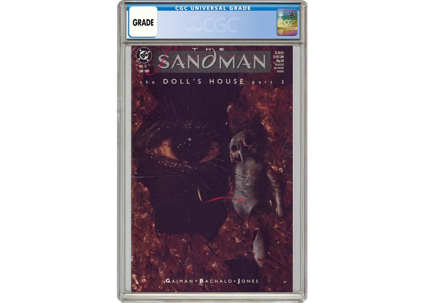 DC Vertigo Sandman (1989 DC/Vertigo) #12 Comic Book CGC Graded