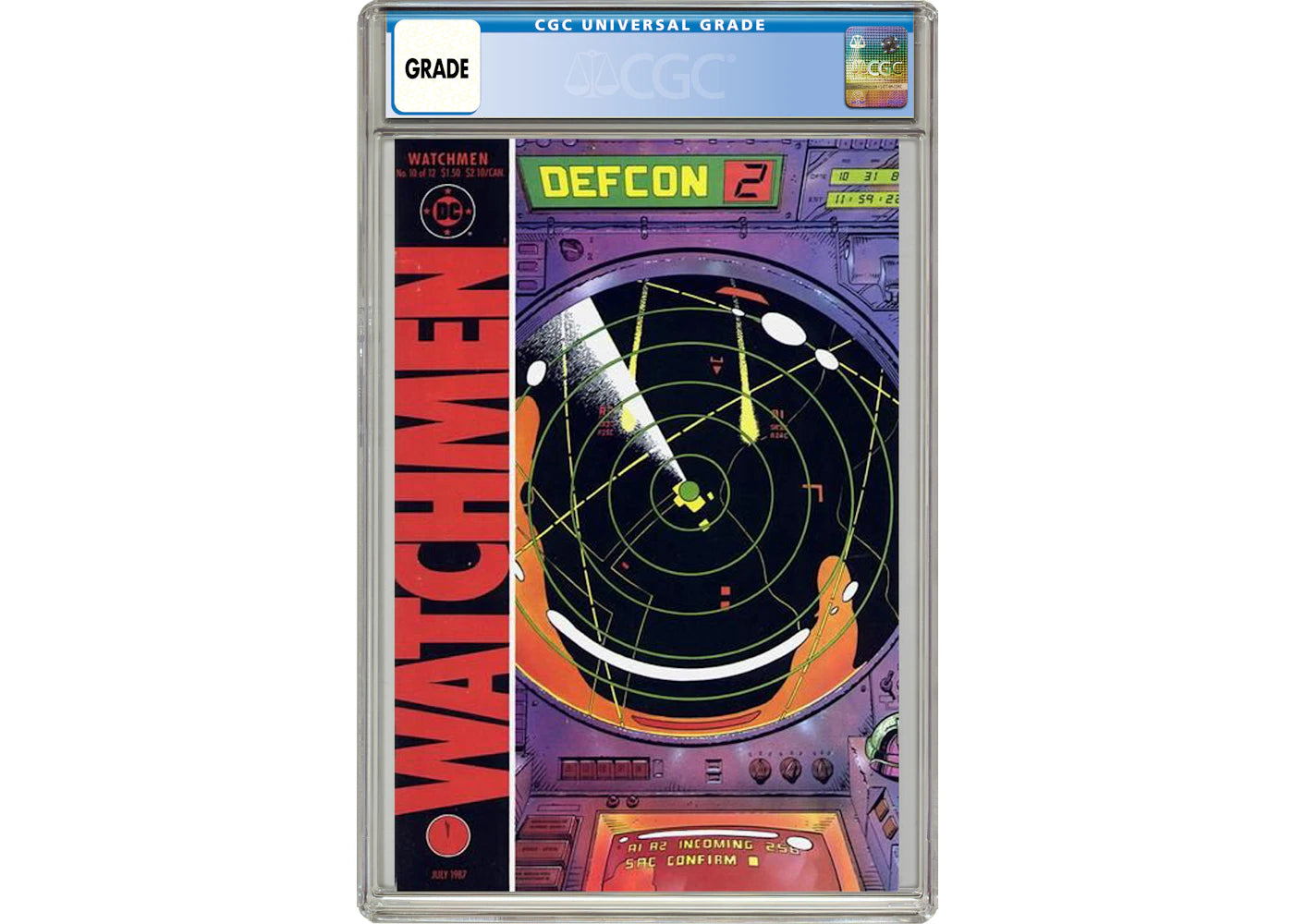 DC Watchmen (1986) #10 Comic Book CGC Graded