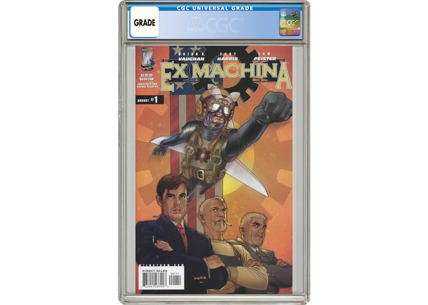 DC Wildstorm Ex Machina (2004 DC/Wildstorm) #1 Comic Book CGC Graded