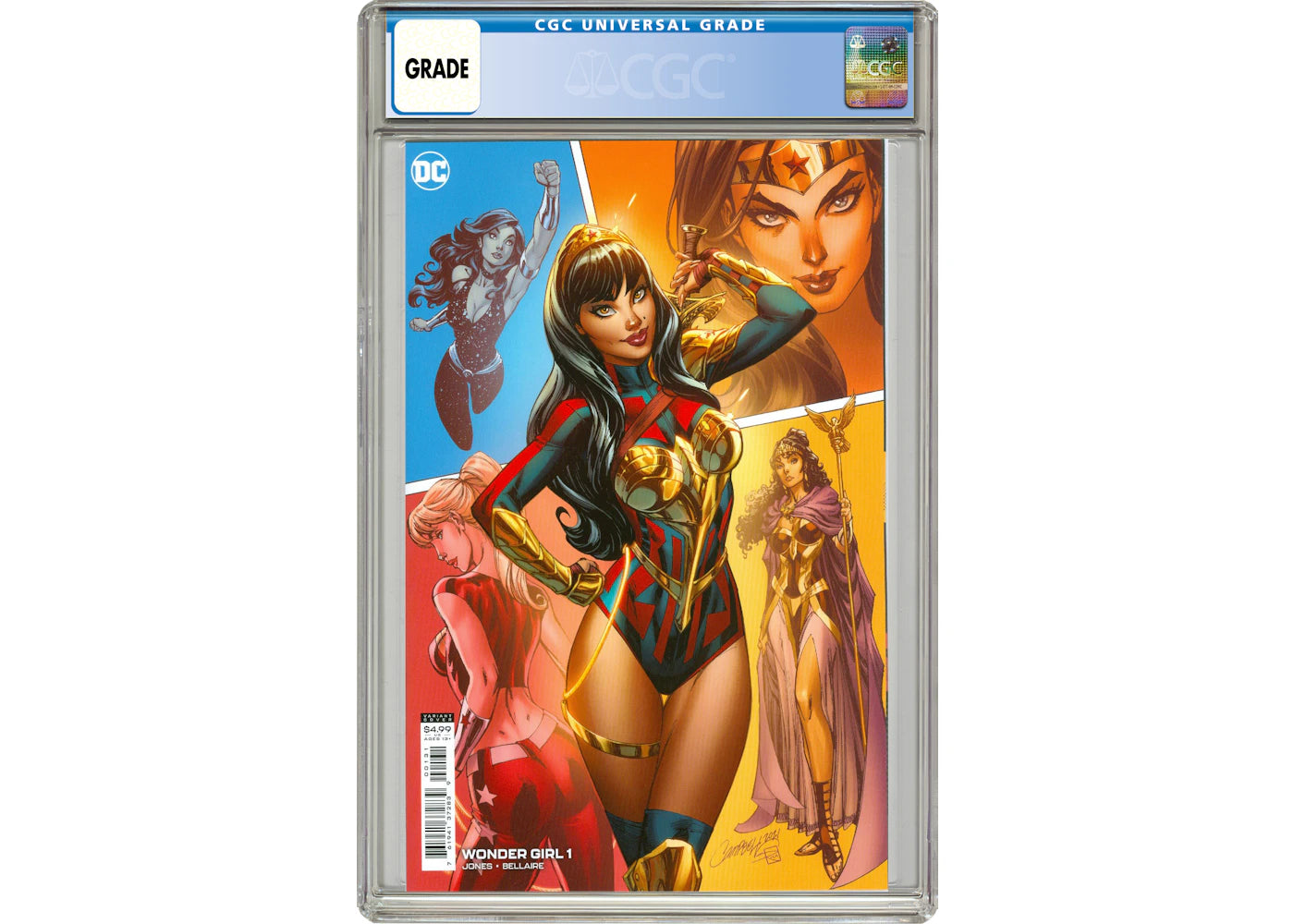 DC Wonder Girl (2021 DC) #1E Comic Book CGC Graded