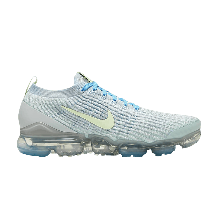 Nike Air VaporMax Flyknit 3 Baltic Blue Barely Volt (Women's)