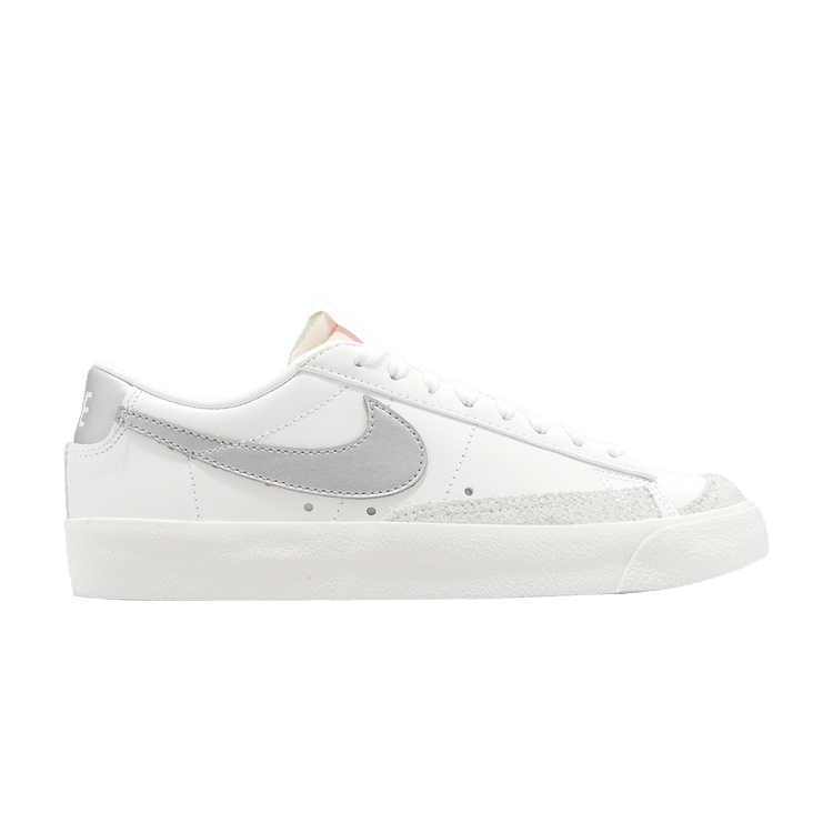 Nike Blazer Low 77 White Metallic Silver (Women's)