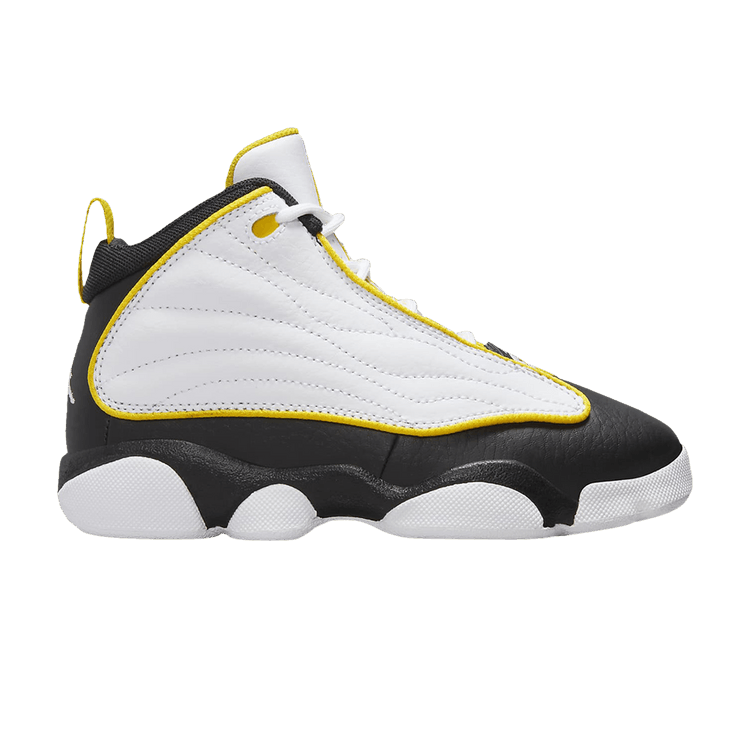 Jordan Pro Strong White Black Tour Yellow (PS)