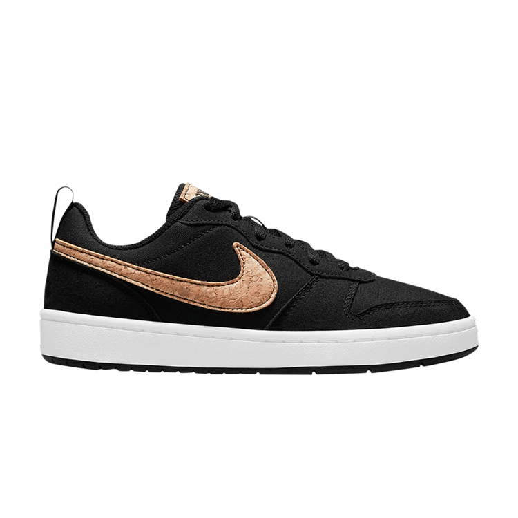 Nike Court Borough Low 2 Canvas Black Praline (GS)