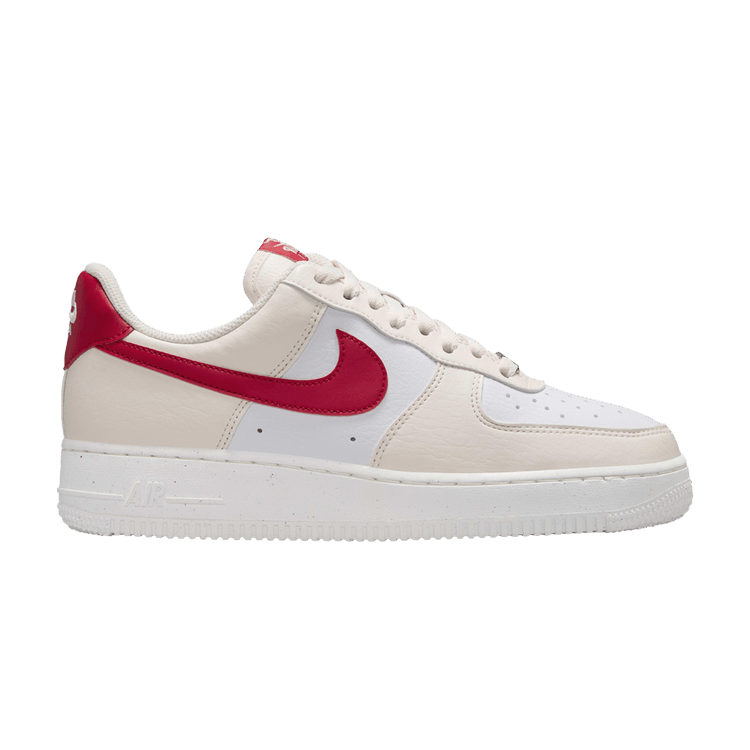 Nike Air Force 1 Low '07 Next Nature Pale Ivory University Red (Women's)