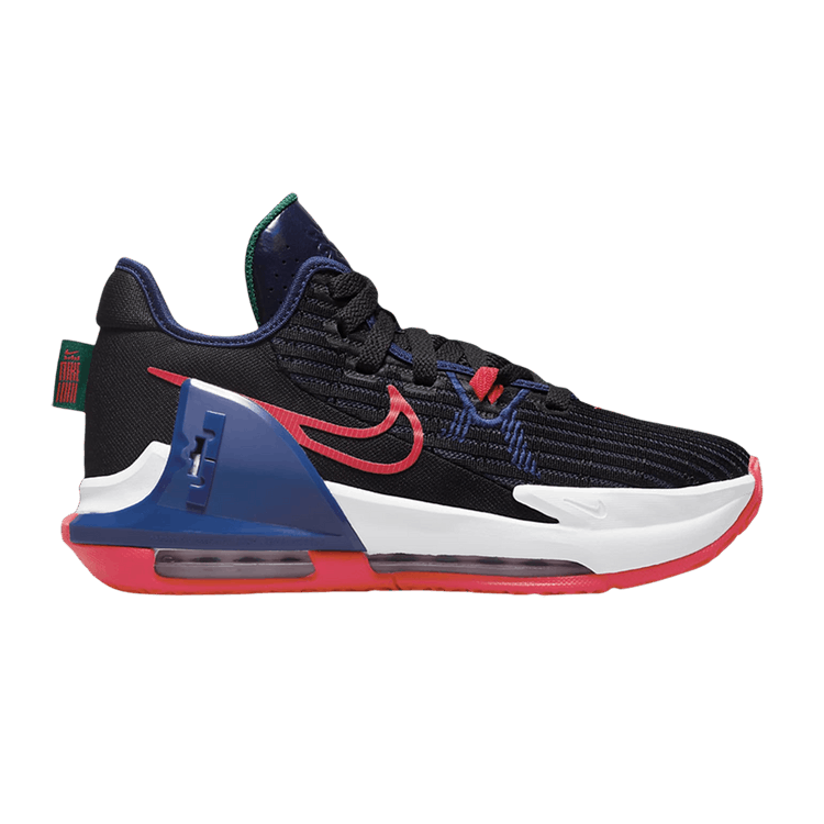 Nike LeBron Witness 6 Black Royal Siren Red (GS)