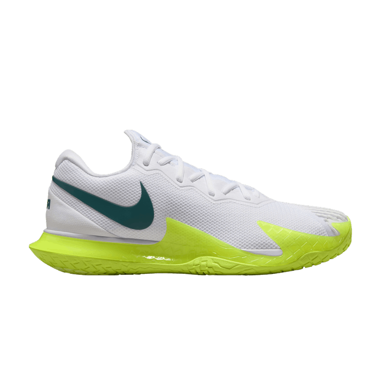Nike Court Zoom Vapor Cage 4 Rafa White Volt Geode Teal