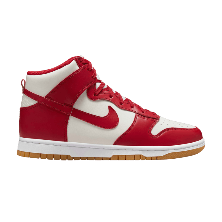 Nike Dunk High Sail Gym Red Gum (Women's)