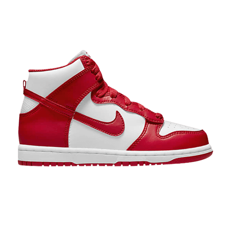 Nike Dunk High Championship White Red (PS) - Side Kicks