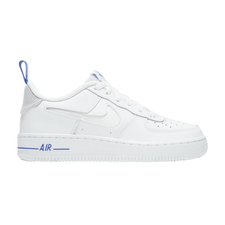 Nike Air Force 1 Low 07 LV8 White Racer Blue (GS)