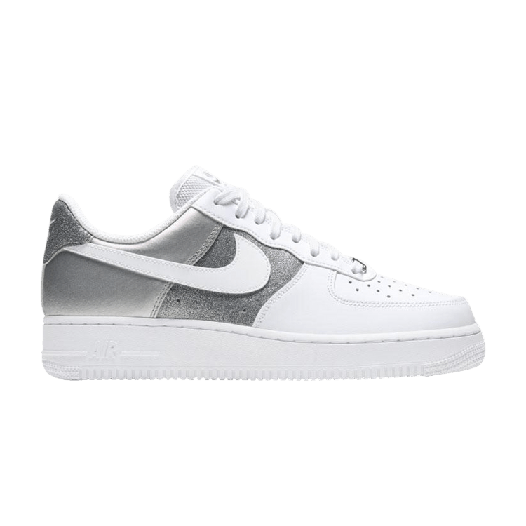 Nike Air Force 1 Low 07 White Metallic Silver (Women's)