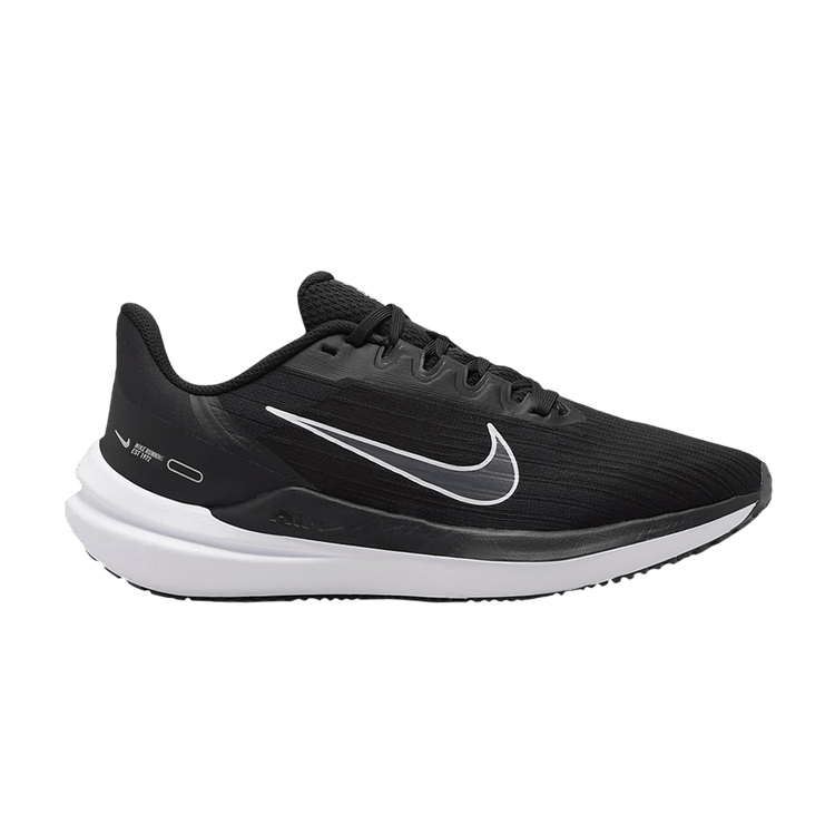 Nike Air Winflo 9 Black Dark Smoke Grey (Women's)