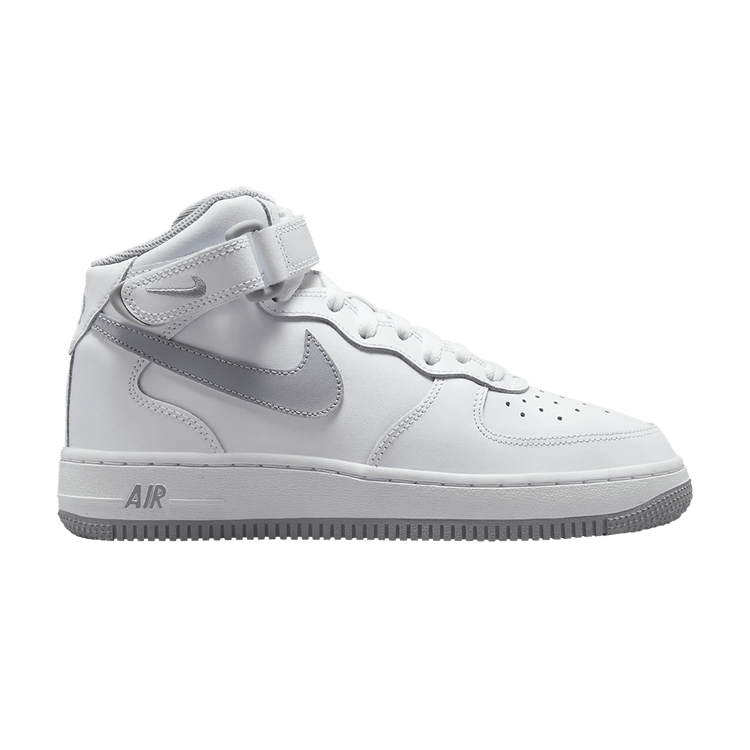 Nike Air Force 1 Mid LE White Wolf Grey (GS)