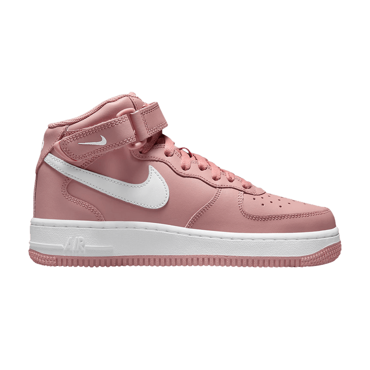 Nike Air Force 1 Mid LE Red Stardust White (GS)