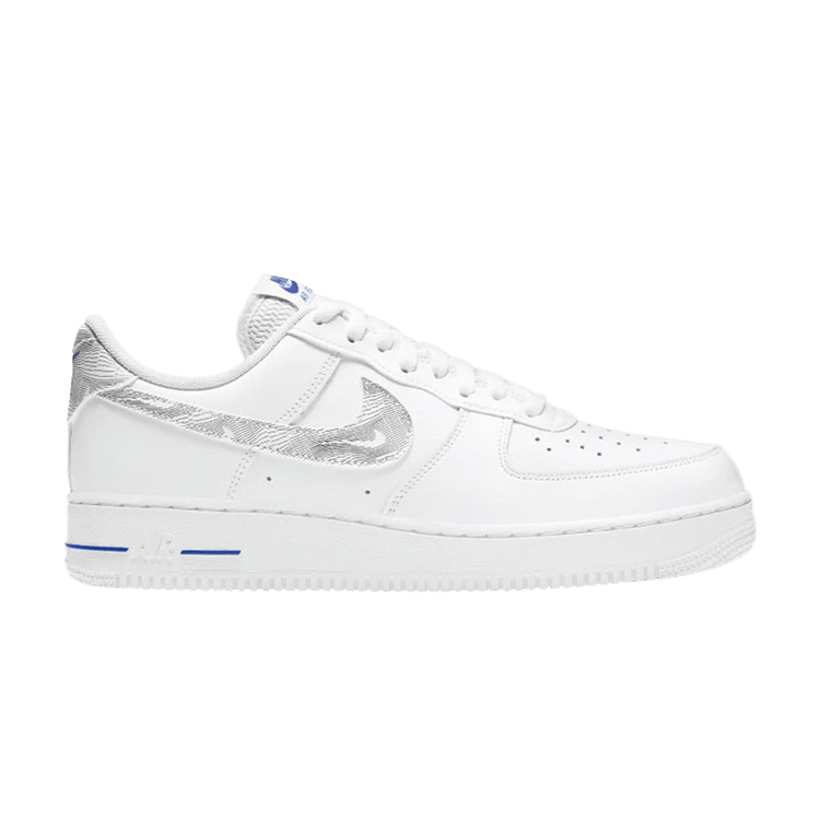 Nike Air Force 1 Low Topography Pack White Racer Blue