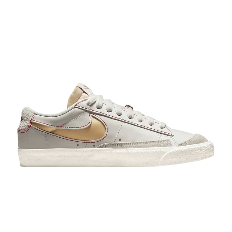 Nike Blazer Low 77 Light Bone Removable Swoosh