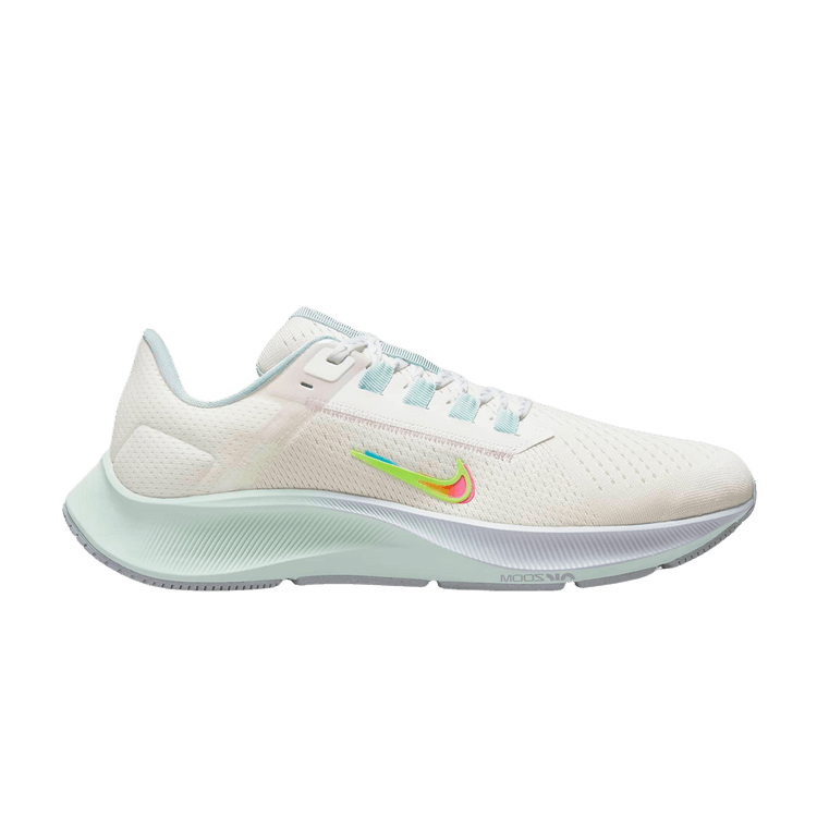 Nike Air Zoom Pegasus 38 Premium Summit White Aura Volt (Women's)