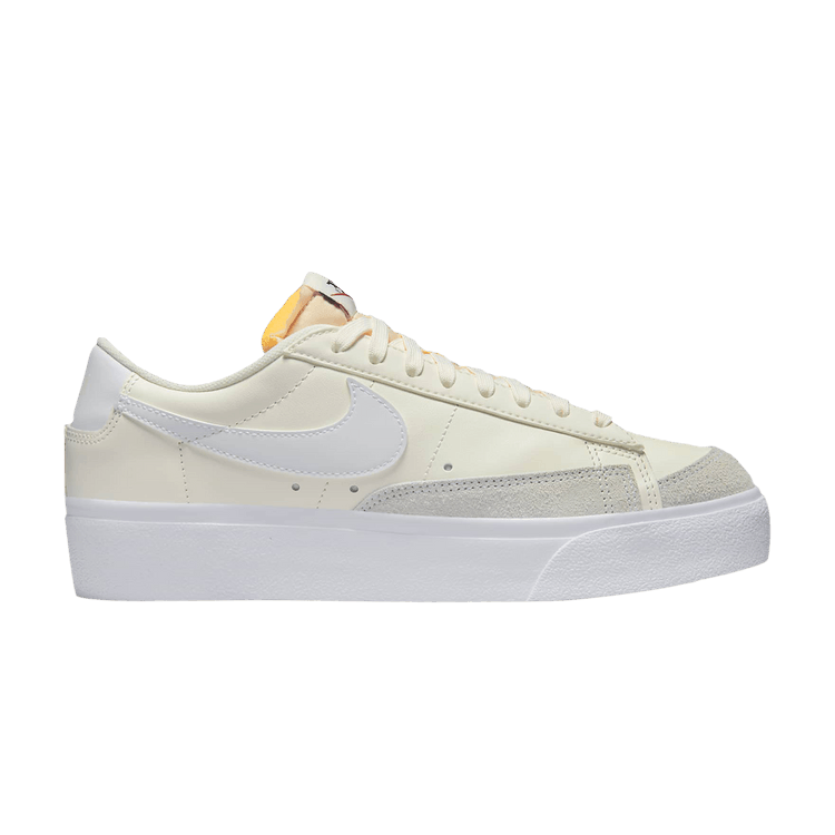 Nike Blazer Low Platform Sail White Black (Women's)
