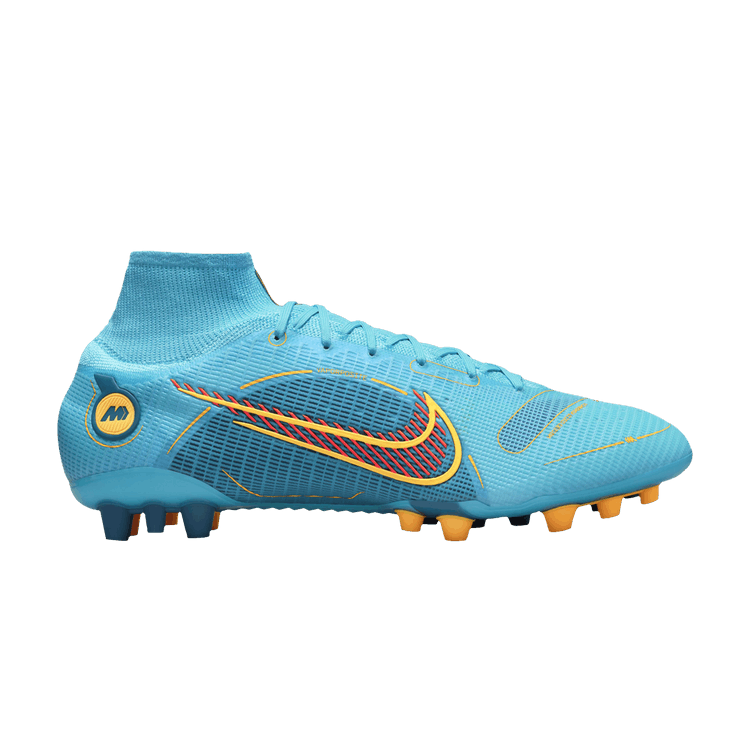 Nike Mercurial Superfly 8 Elite AG Chlorine Blue Laser Orange