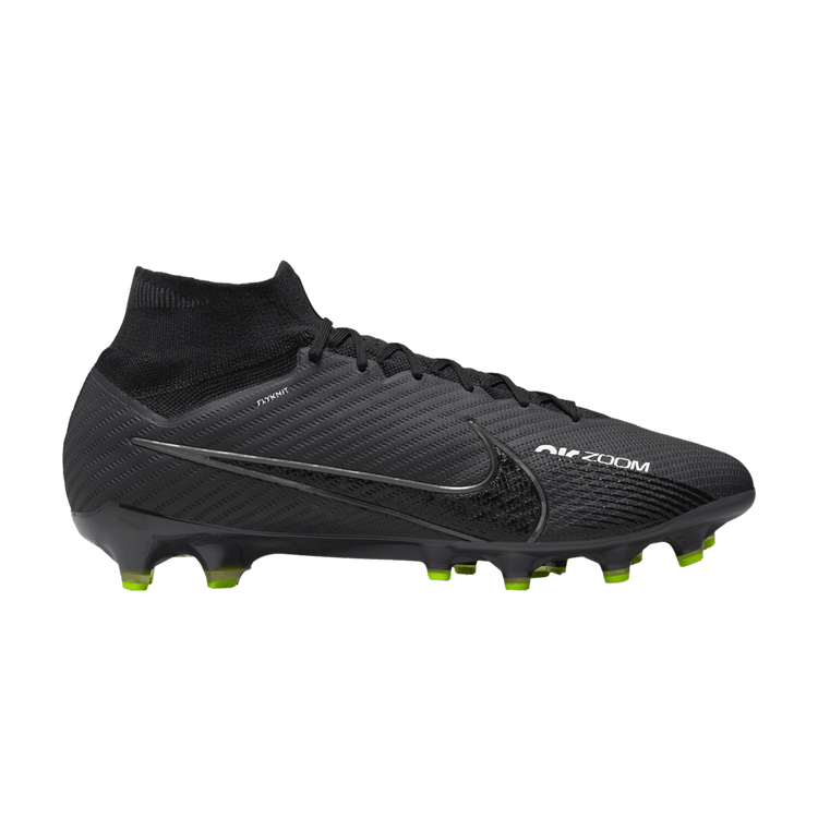 Nike Zoom Mercurial Superfly 9 Elite AG-Pro Black White Volt