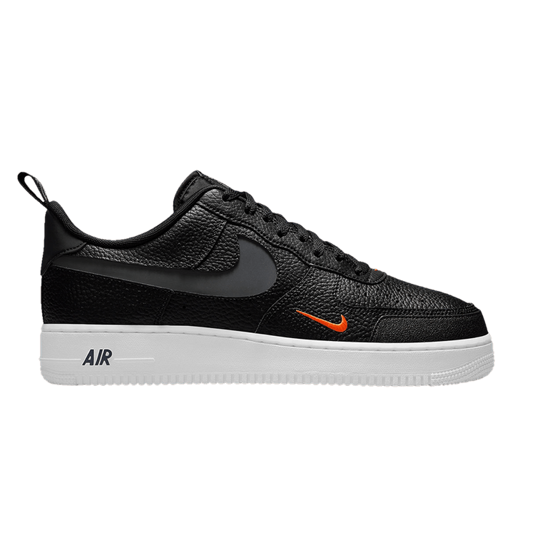 Nike Air Force 1 Low '07 LV8 Black Tumbled Leather