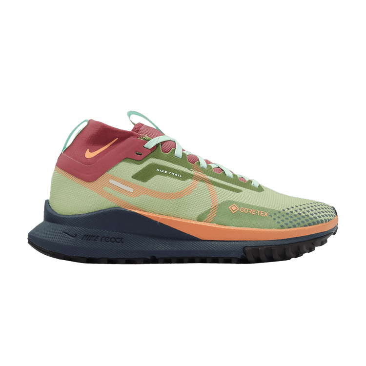 Nike React Pegasus Trail 4 Gore-Tex Alligator Mint Foam Canyon Rust Orange Trance (Women's)