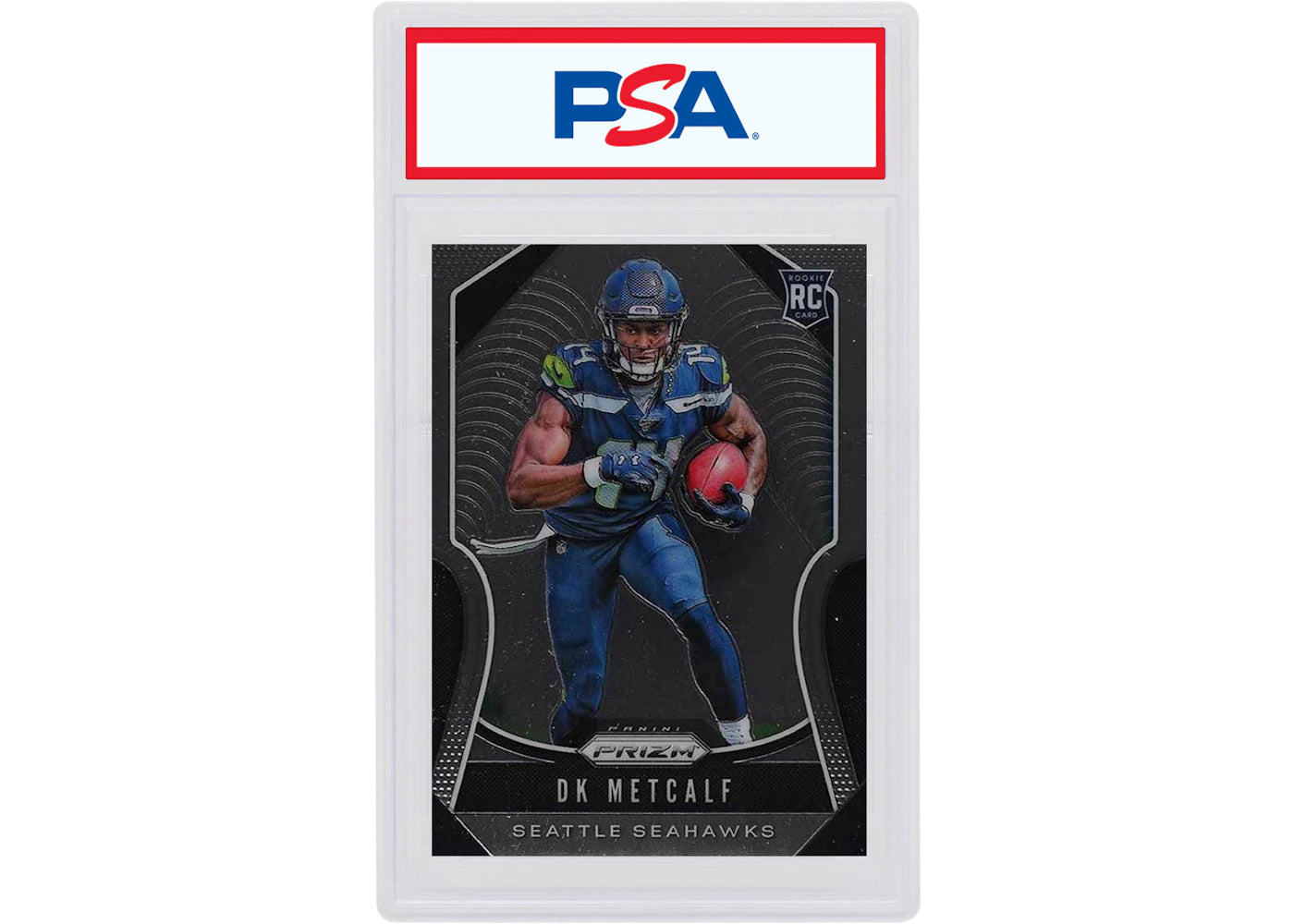 DK Metcalf 2019 Panini Prizm Rookie #343 (PSA or BGS Graded)