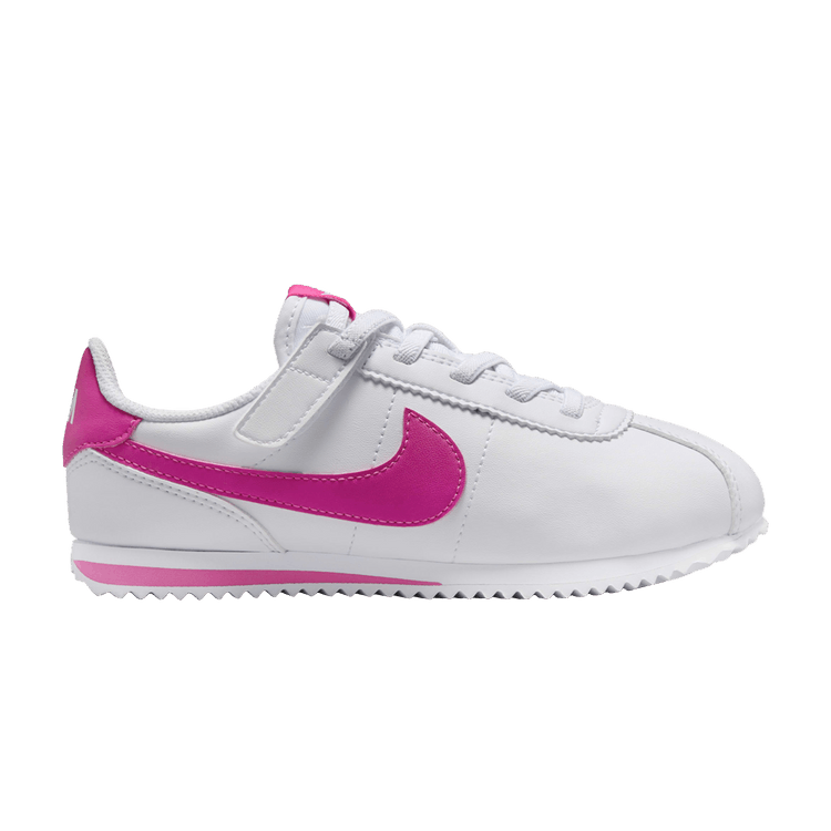 Nike Cortez EasyOn White Laser Fuchsia (PS)