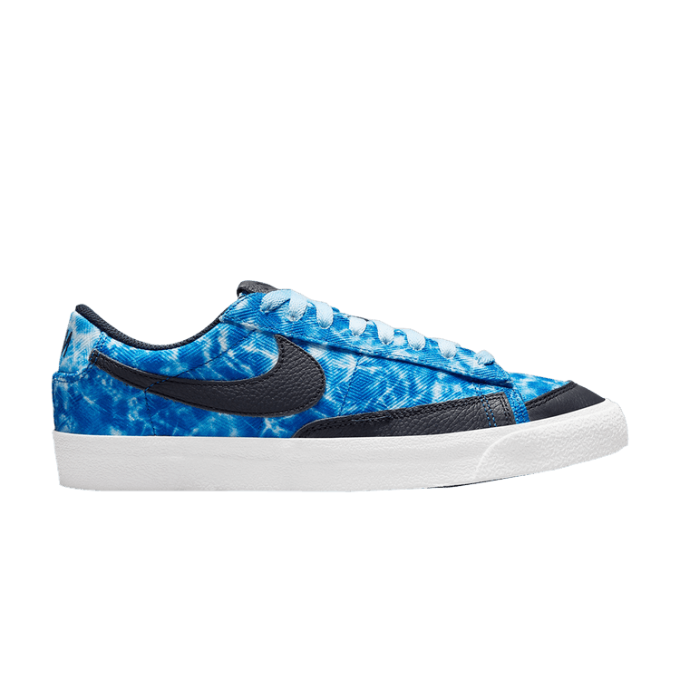 Nike Blazer Low Acid Wash Royal (Women's)