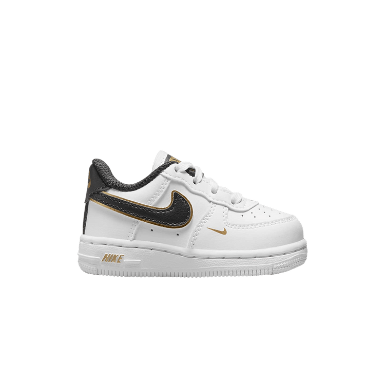 Nike Air Force 1 Low LV8 White Metallic Gold Black (TD)