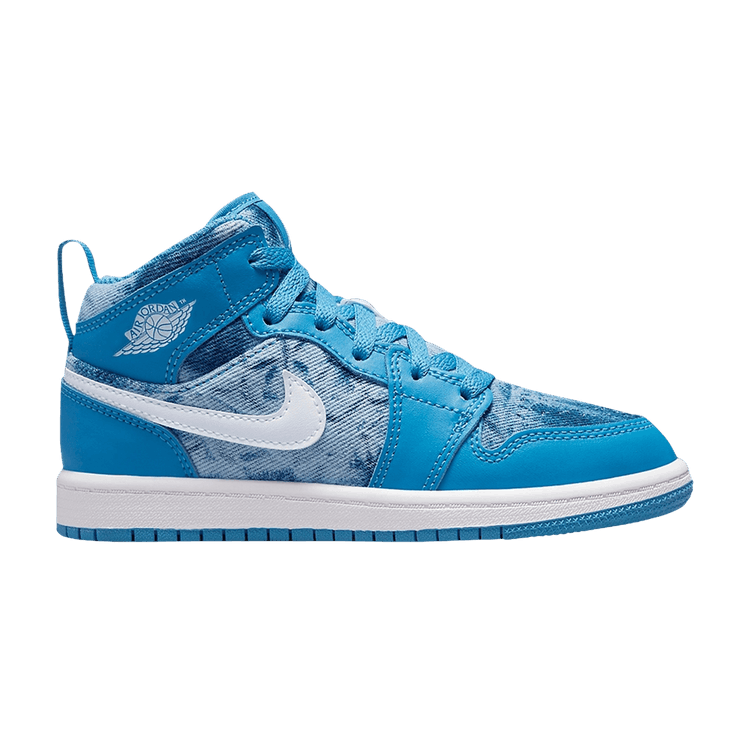 Jordan 1 Mid Washed Denim (PS)